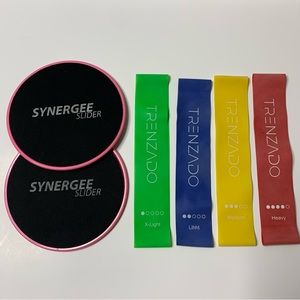 Core sliders and booty bands